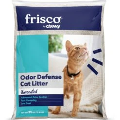 Pet Supply Store 39 Frisco Unscented Clumping Clay Cat Litter, 35-lb Bag