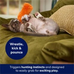 Frisco Plush Kicker Cat Toy -Pet Supply Store 161264 PT5. AC SS1800 V1686579626