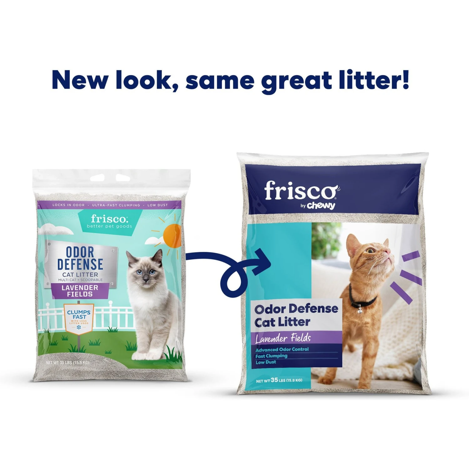 Frisco Odor Defense Lavender Fields Scented Clumping Clay Cat Litter 2 Frisco Odor Defense Lavender Fields Scented Clumping Clay Cat Litter - Image 2