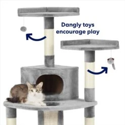 Frisco 48-in Faux Fur Cat Tree & Condo 7 Frisco 48-in Faux Fur Cat Tree & Condo -Pet Supply Store 163748 PT2. AC SS1800 V1667227026
