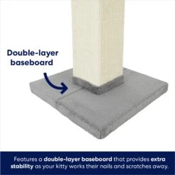 Frisco 33.5-in Sisal Cat Scratching Post 9 Frisco 33.5-in Sisal Cat Scratching Post -Pet Supply Store 163749 PT3. AC SS1800 V1667226990