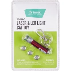 Frisco 2-in-1 Laser & LED Light Laser Cat Toy