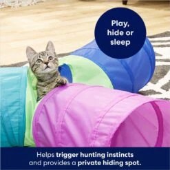 Frisco Foldable Play Tri-Tunnel Cat Toy 9 Frisco Foldable Play Tri-Tunnel Cat Toy -Pet Supply Store 166382 PT2. AC SS1800 V1682976333