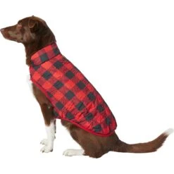 Frisco Quilted Water-Resistant Reversible Insulated Dog & Cat Jacket -Pet Supply Store 223922 PT2. AC SS1800 V1599486113