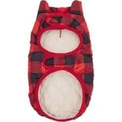 Frisco Quilted Water-Resistant Reversible Insulated Dog & Cat Jacket -Pet Supply Store 223922 PT3. AC SS1800 V1599486081