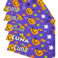 Frisco Halloween Pumpkins Personalized Dog & Cat Bandana -Pet Supply Store 242815 PT4. AC SS1800 V1618511516