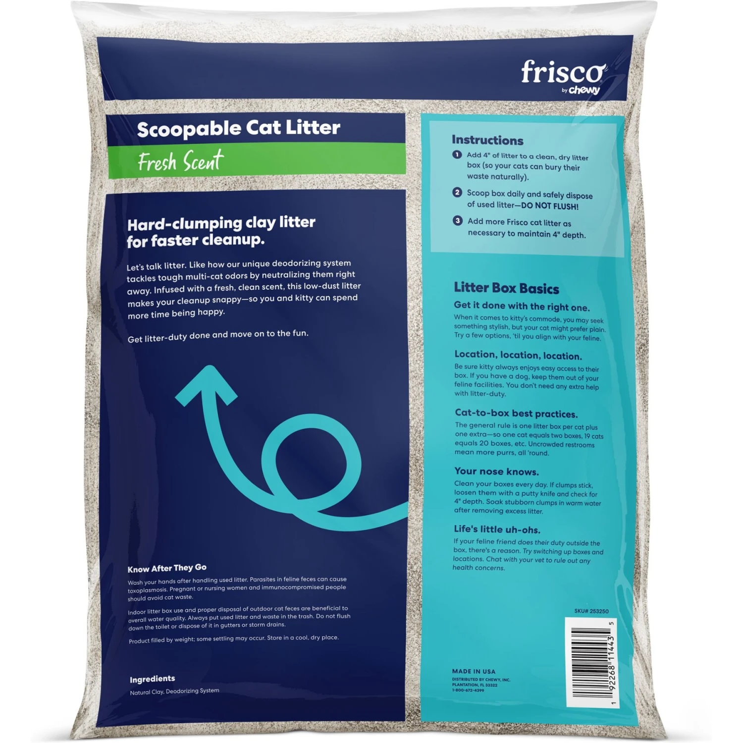 Frisco Multi-Cat Fresh Scented Clumping Clay Cat Litter 3 Frisco Multi-Cat Fresh Scented Clumping Clay Cat Litter - Image 3