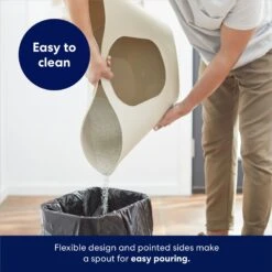 Frisco Leaf High-Sided Cat Litter Box, Large -Pet Supply Store 258782 PT3. AC SS1800 V1675279642