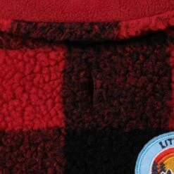 Frisco Mediumweight Red Plaid Insulated Dog & Cat Sherpa Coat -Pet Supply Store 268320 PT6. AC SS1800 V1628779412