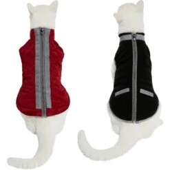Frisco Mediumweight Reflective 2-in-1 Dog & Cat Fleece Coat -Pet Supply Store 268359 PT2. AC SS1800 V1628792312