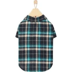 Pet Supply Store 27 Frisco Multi-Plaid Dog & Cat Flannel Shirt