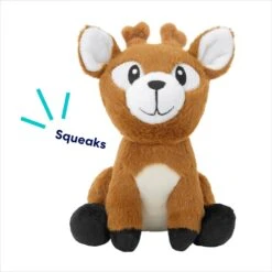 Frisco Camping Deer Plush Squeaky Dog Toy -Pet Supply Store 270997 PT2. AC SS1800 V1686579627