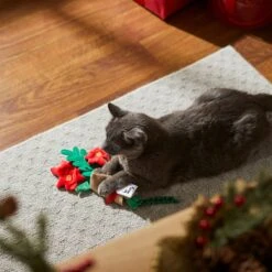 Frisco Flower Bouquet Plush Cat Toy With Catnip -Pet Supply Store 287395 PT3. AC SS1800 V1632774747