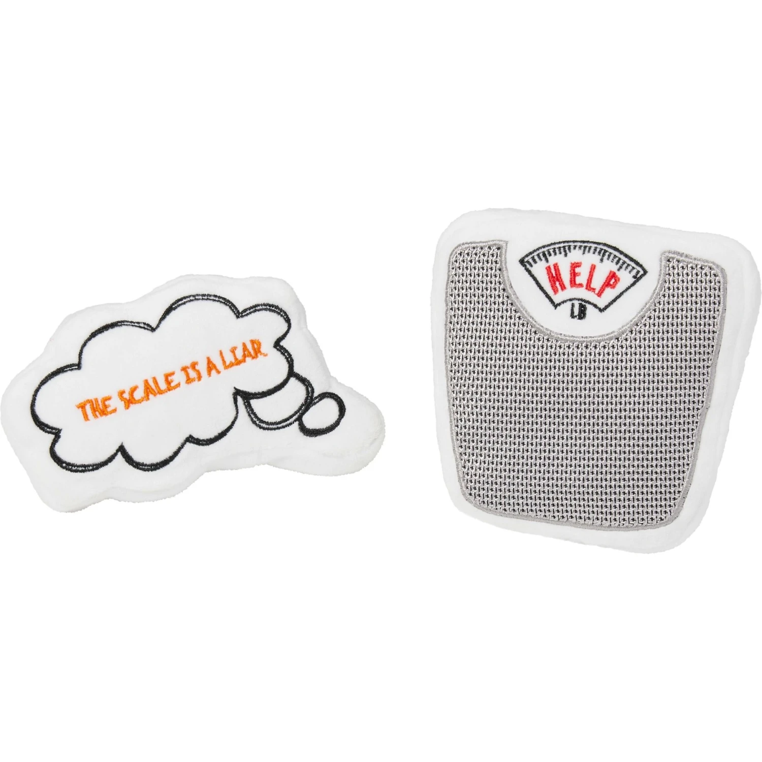 Frisco Scale & Message Bubble Plush Cat Toy With Catnip, 2 Count 1 Frisco Scale & Message Bubble Plush Cat Toy With Catnip, 2 Count