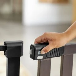 Frisco Wood & Metal Extra Wide Auto-close Dog Gate -Pet Supply Store 306525 PT4. AC SS1800 V1632938933