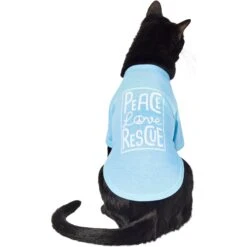 Frisco Peace Love Rescue Dog & Cat T-Shirt -Pet Supply Store 315068 PT2. AC SS1800 V1646351611