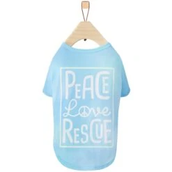 Frisco Peace Love Rescue Dog & Cat T-Shirt -Pet Supply Store 315068 PT4. AC SS1800 V1646350198