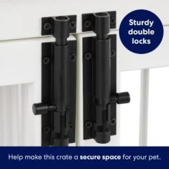 Frisco "Roma" Dog Crate Credenza & Mat -Pet Supply Store 315189 PT6. AC SS1800 V1634154899