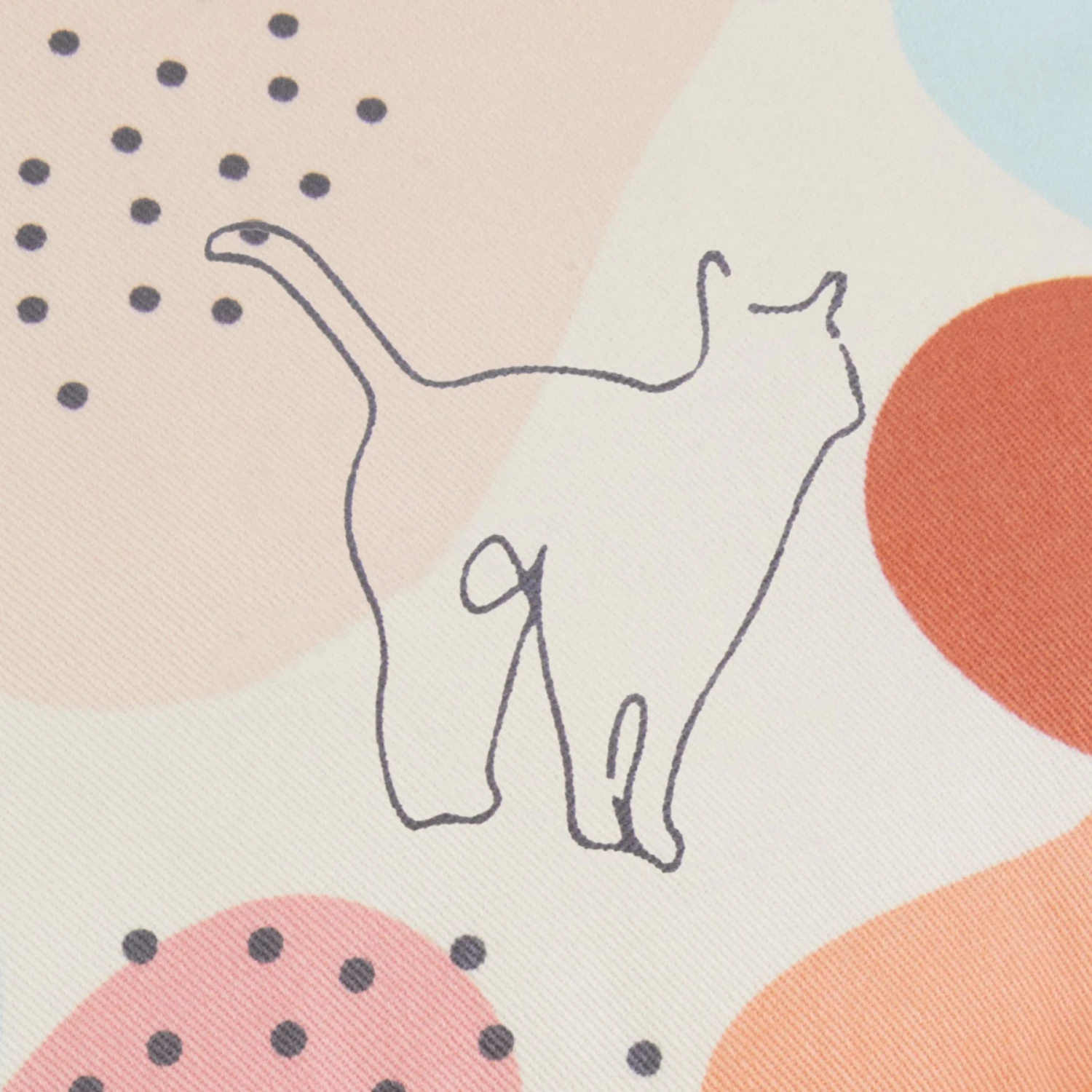 Frisco Calico Cat Design Adjustable Cat Bolster Bed 5 Frisco Calico Cat Design Adjustable Cat Bolster Bed - Image 5