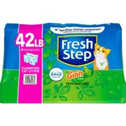 Fresh Step Febreze Freshness Gain Scented Clumping Clay Cat Litter -Pet Supply Store 346442 PT7. AC SS1800 V1694455089