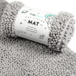 CatGuru Litter Mat, Gray