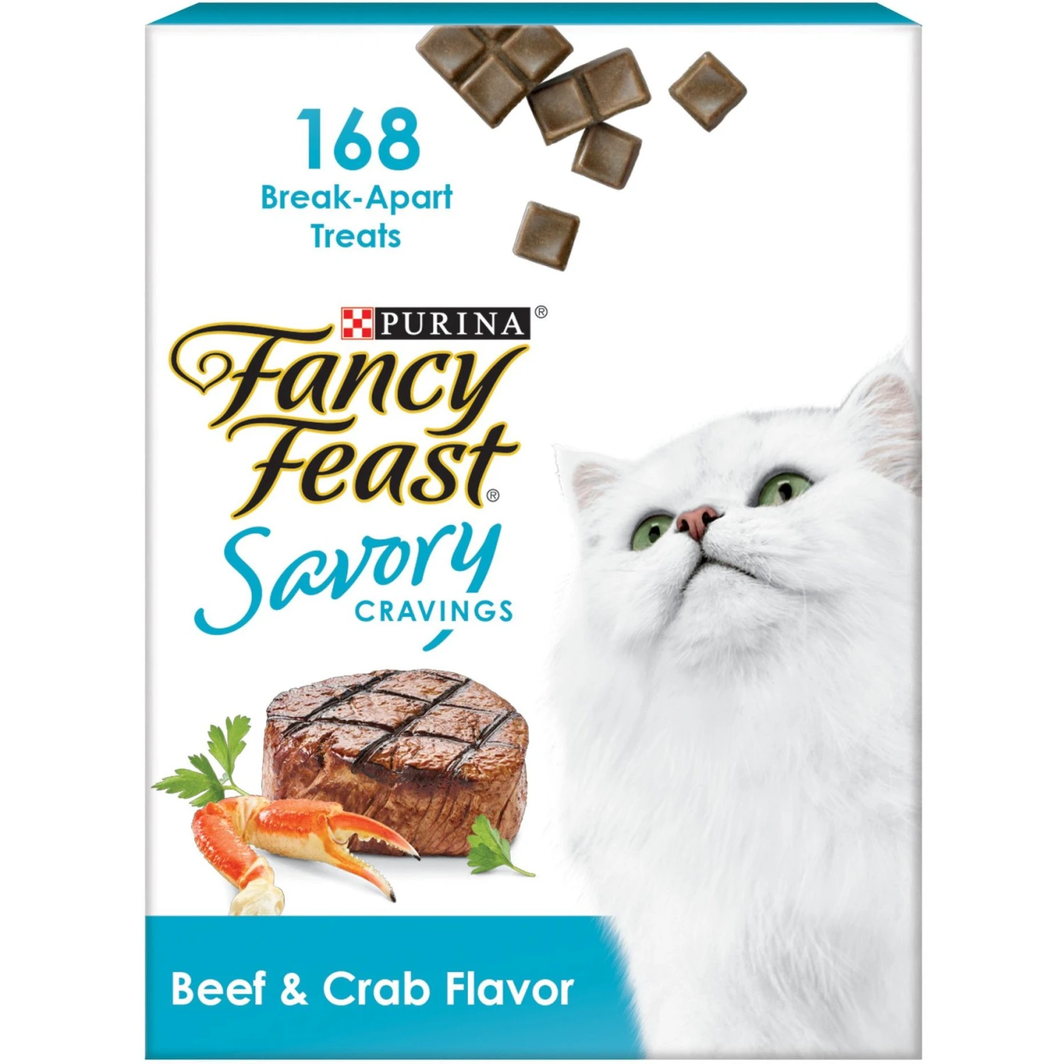 Fancy Feast Savory Cravings Beef & Crab Flavor Limited Ingredient Soft Cat Treats 1 Fancy Feast Savory Cravings Beef & Crab Flavor Limited Ingredient Soft Cat Treats