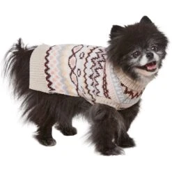 Frisco Sherpa Lined Fairisle Dog & Cat Sweater -Pet Supply Store 718422 PT2. AC SS1800 V1703184630