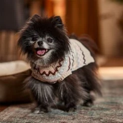 Frisco Sherpa Lined Fairisle Dog & Cat Sweater -Pet Supply Store 718422 PT7. AC SS1800 V1692378098