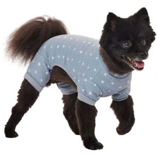 Frisco Cozy Waffle Knit Dog & Cat PJs, Starry Night 8 Frisco Cozy Waffle Knit Dog & Cat PJs, Starry Night -Pet Supply Store 743134 MAIN. AC SS1800 V1692971060