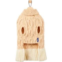 Frisco Cable Knit Dog & Cat Sweater Dress With Velvet Bow -Pet Supply Store 745838 PT5. AC SS1800 V1694793759