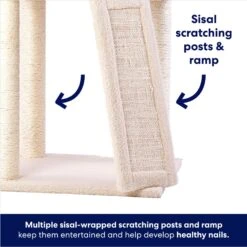 Frisco 52-in Faux Fur Cat Tree & Condo -Pet Supply Store 92261 PT4. AC SS1800 V1667227608