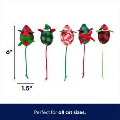 Frisco Holiday Festive Red Variety Pack Gift Box Cat Toy With Catnip, 14 Count & Frisco Holiday Mice Cat Toy With Catnip, 5 Count 12 Frisco Holiday Festive Red Variety Pack Gift Box Cat Toy With Catnip, 14 Count & Frisco Holiday Mice Cat Toy With Catnip, 5 Count -Pet Supply Store 986270 PT6. AC SS1800 V1698258056